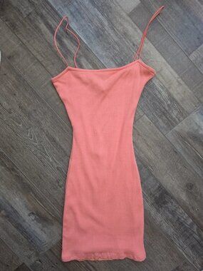 Windsor coral double lined mini dress XS summer going out